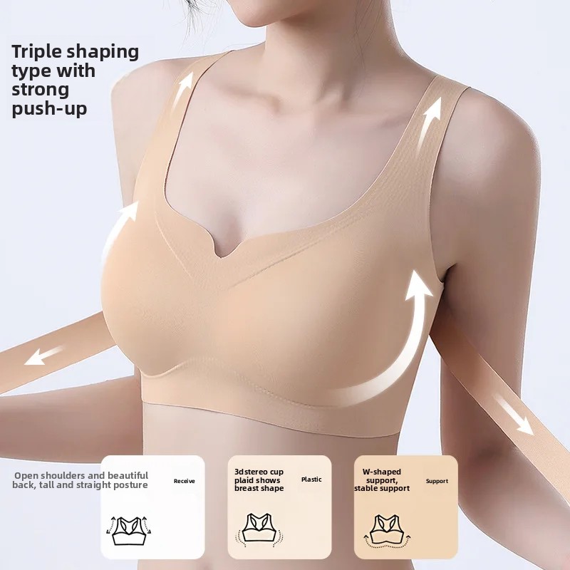 Wirefree Bra Comfort - Seamless Anti-Gravity Lift Sports Bra Comfortable