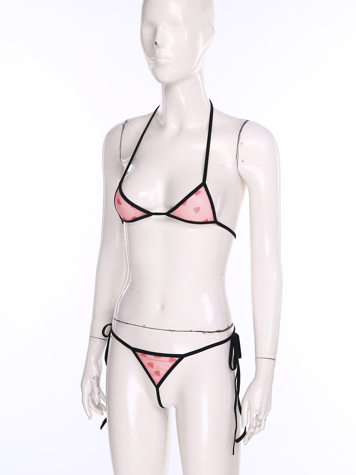 Womens Micro Mini Bikini Linge - Sheer Bra Lace recensione e prezzo