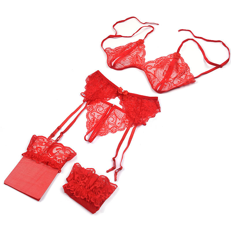 1 Set Women's Lace Lingerie, S - Sheer Mesh Bra recensione e prezzo