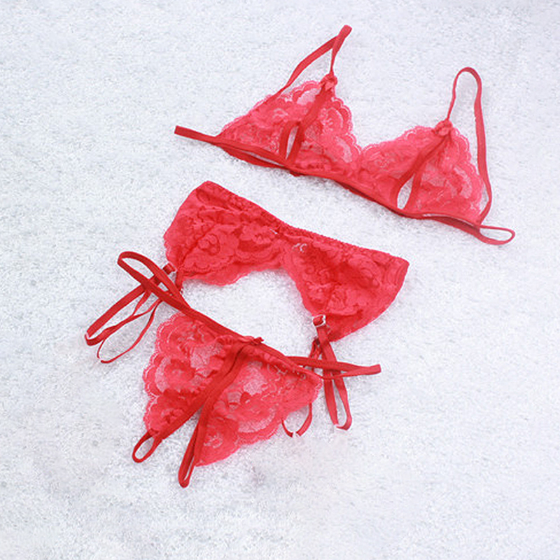 1 Set Women's Lace Lingerie, S - Sheer Mesh Bra recensione e prezzo