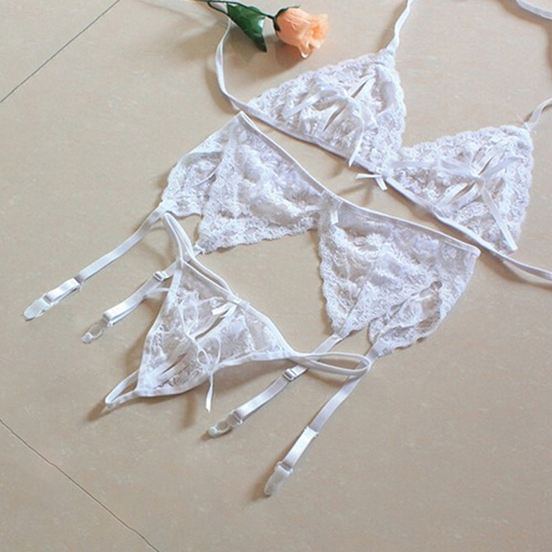 1 Set Women's Lace Lingerie, S - Sheer Mesh Bra recensione e prezzo