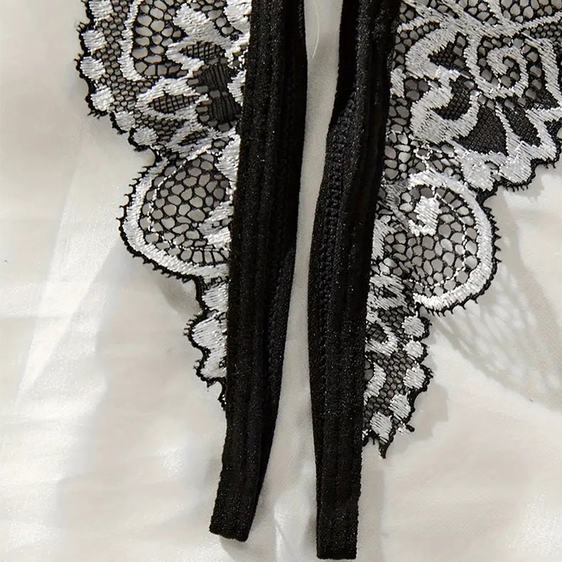 Black Hot Crotchless Sexy Wome - Sheer Bra Lace recensione e prezzo