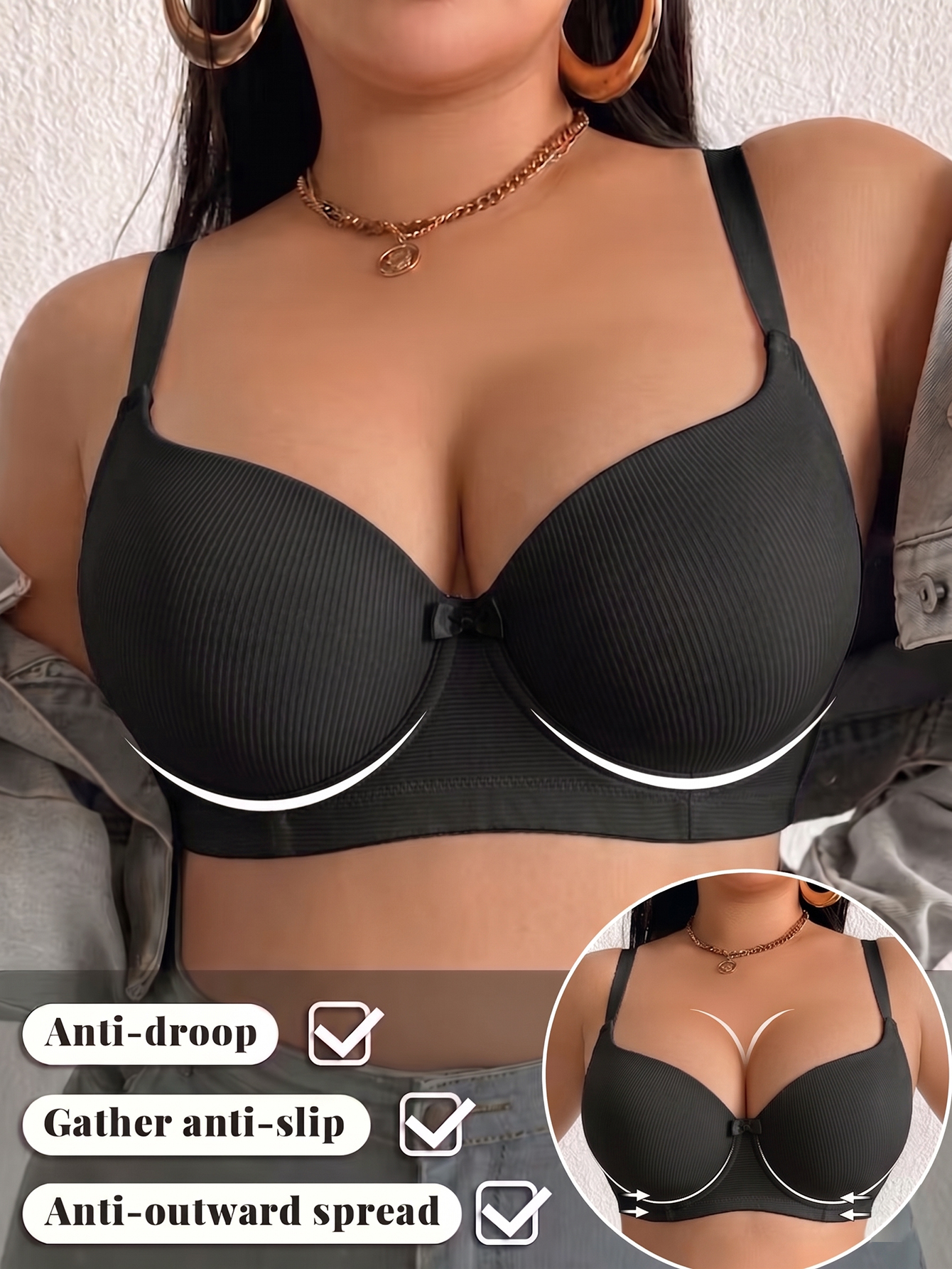 Plus Size Anti-Sagging Women B - Minimizer Bra Women recensione e prezzo