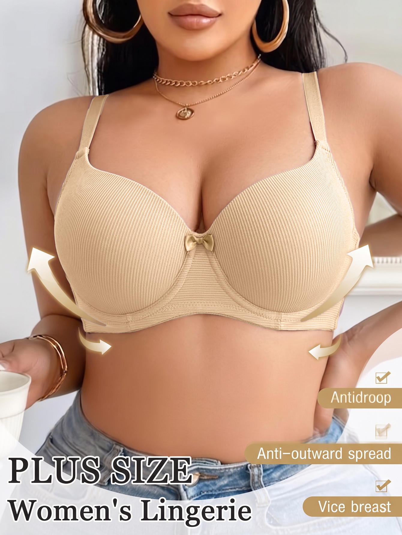 Plus Size Anti-Sagging Women B - Minimizer Bra Women recensione e prezzo