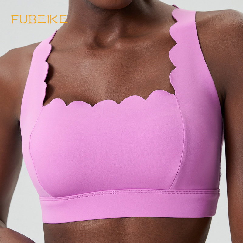FUBEIKE Small Wave Double-Shou - Sports Bra Racerback recensione e prezzo