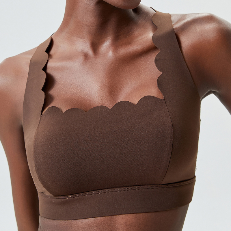 FUBEIKE Small Wave Double-Shou - Sports Bra Racerback recensione e prezzo
