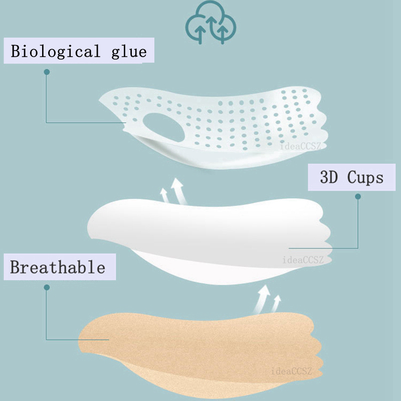 Sticky Adhesive Bras Invisible - Backless Bra Sticky recensione e prezzo