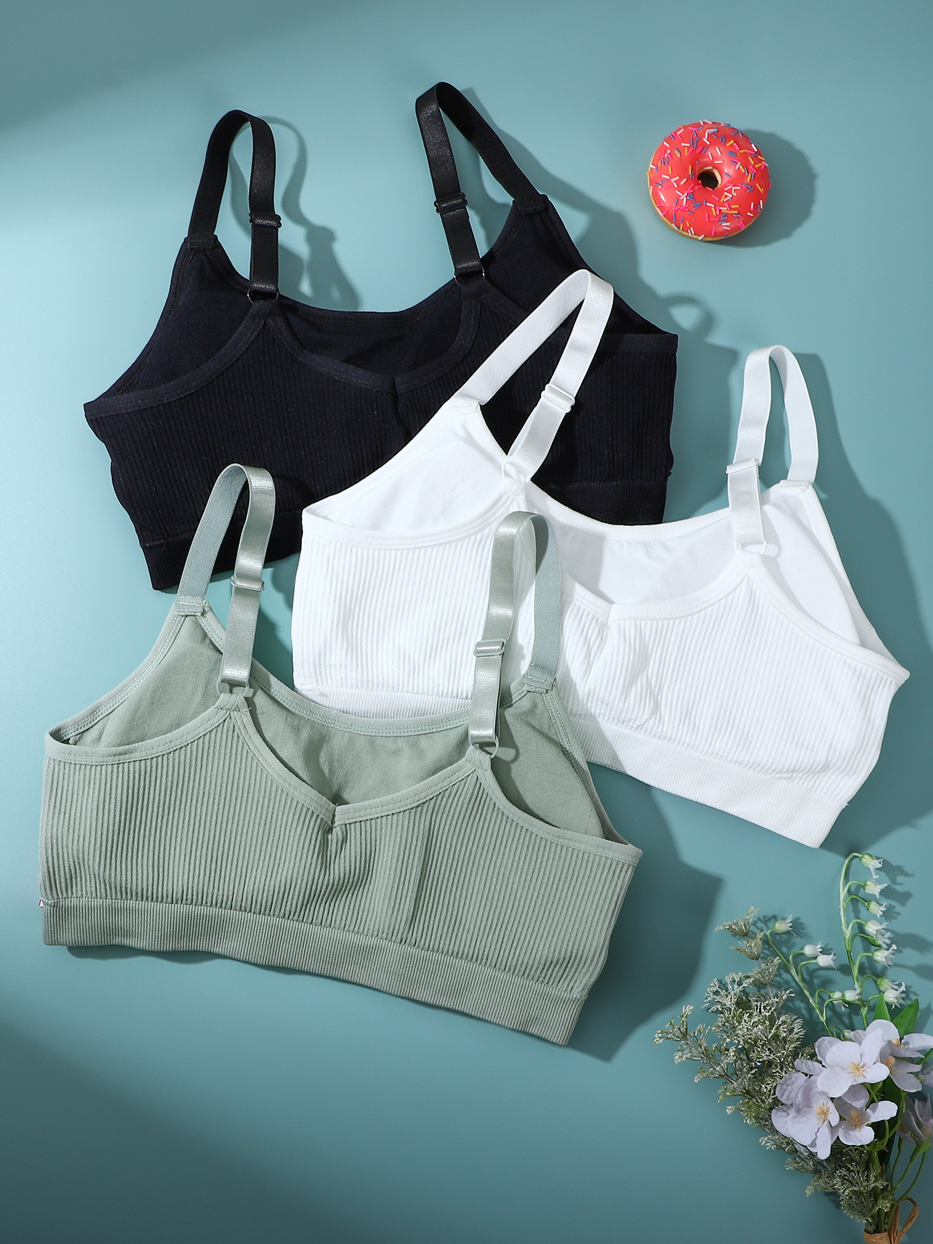 3-Pack - Women's Sports Bra -  - Underwire Bra Padded recensione e prezzo