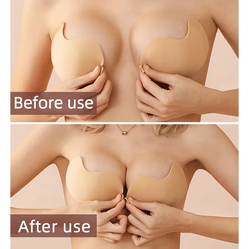 Sexy Women's bra Invisible Pus - Strapless Bra Adhesive recensione e prezzo