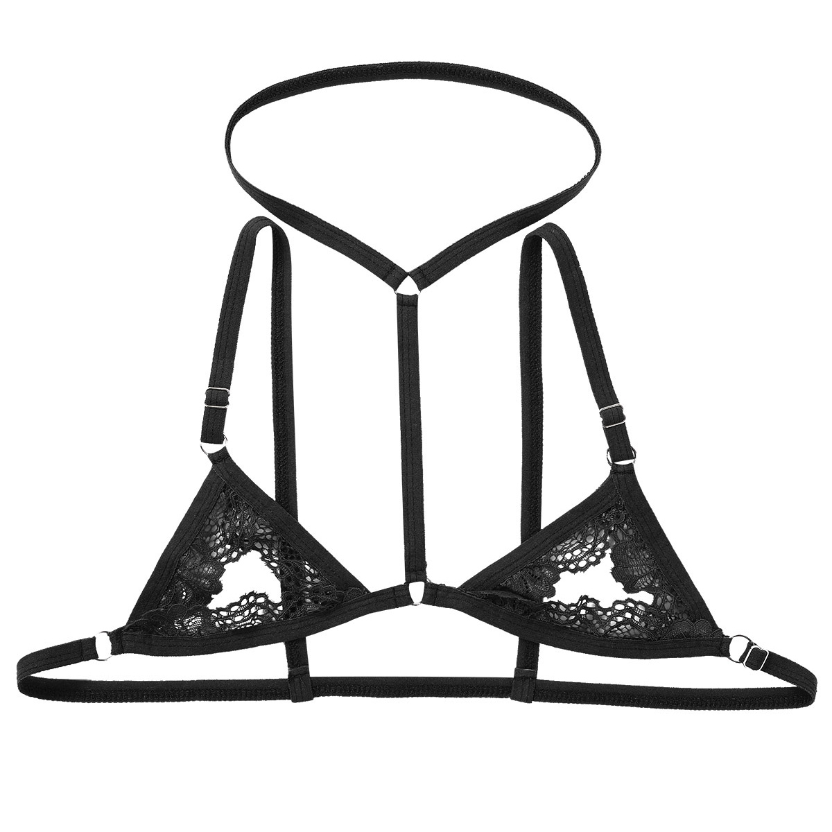 Sexy Men Harness Erotic Bra Ma - Sheer Bra Lace recensione e prezzo