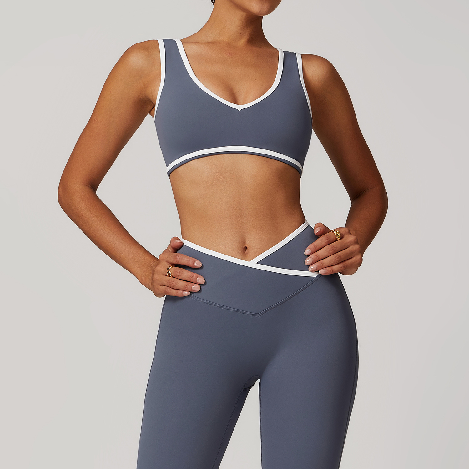 V-Neck Sports Bra Women Top Pu - Minimizer Bra Women recensione e prezzo