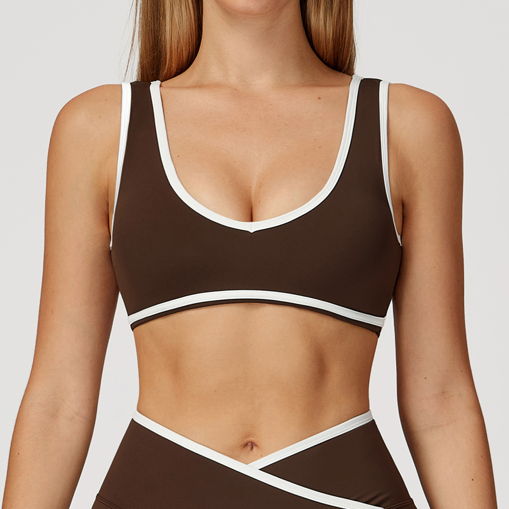 V-Neck Sports Bra Women Top Pu - Minimizer Bra Women recensione e prezzo