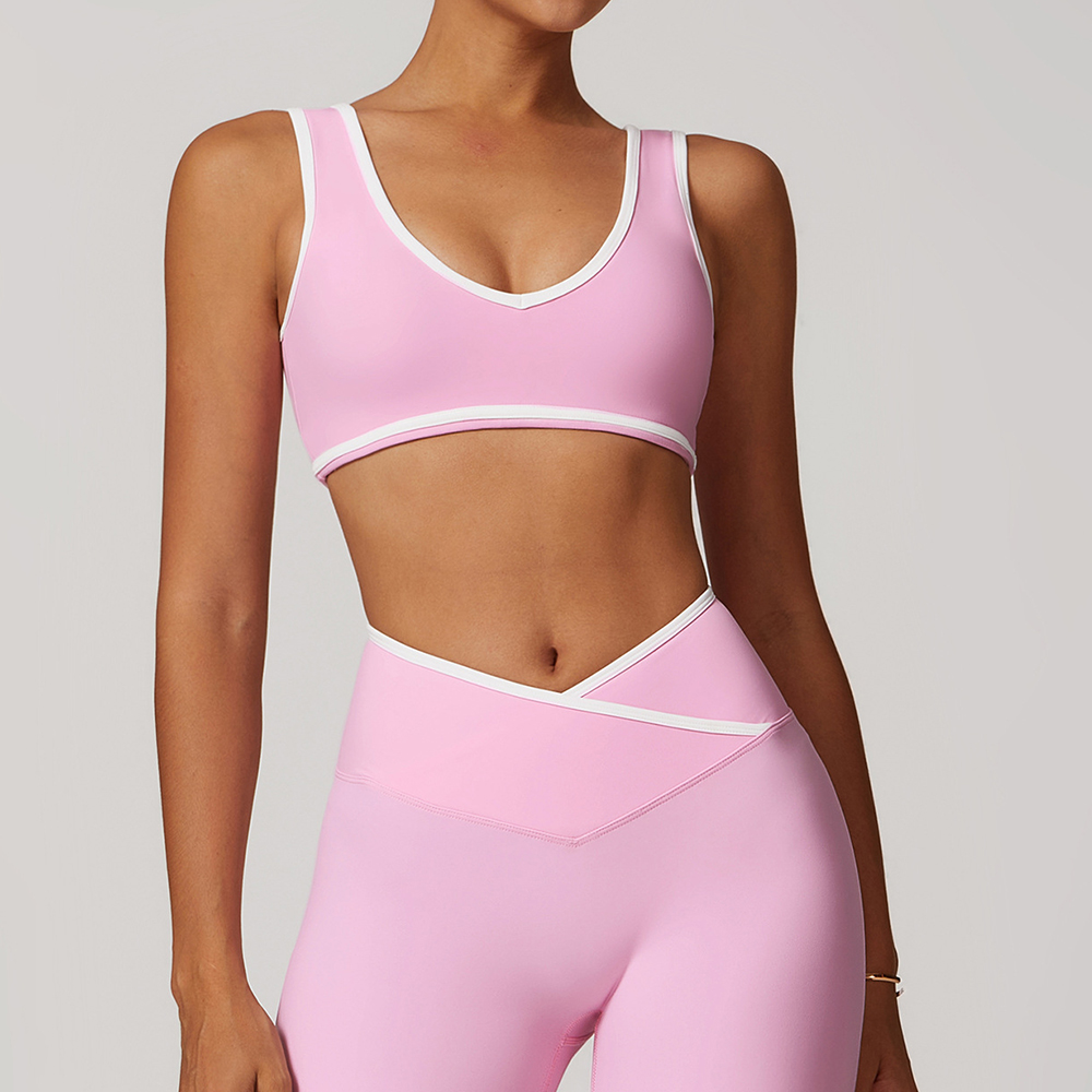 V-Neck Sports Bra Women Top Pu - Minimizer Bra Women recensione e prezzo