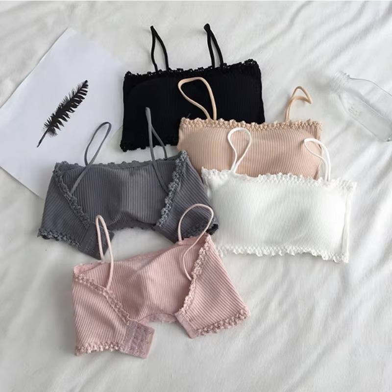Women's Cotton Bra Female Tube - T Shirt Bra Seamless recensione e prezzo