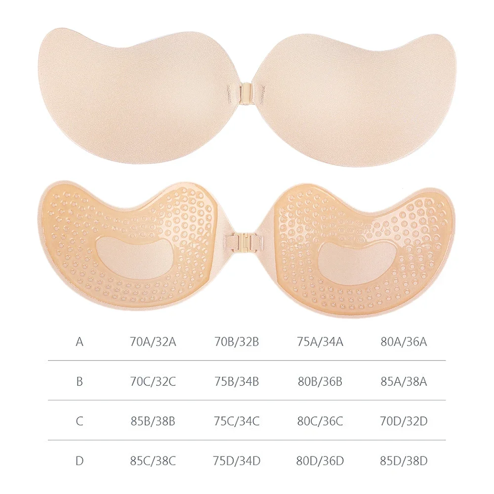 Invisible Strapless Adhesive S - Push Up Bra Silicone recensione e prezzo
