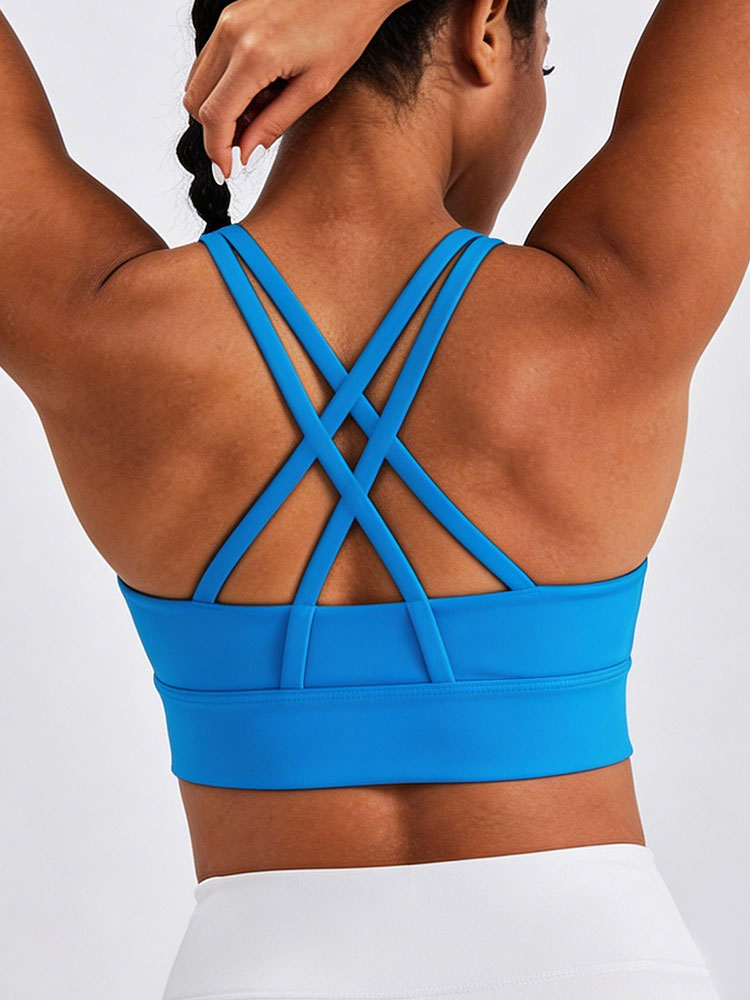 New Women's Solid Color High I - Sports Bra Racerback recensione e prezzo