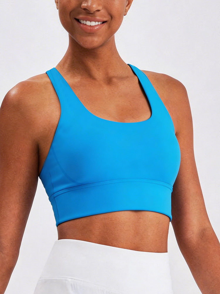 New Women's Solid Color High I - Sports Bra Racerback recensione e prezzo