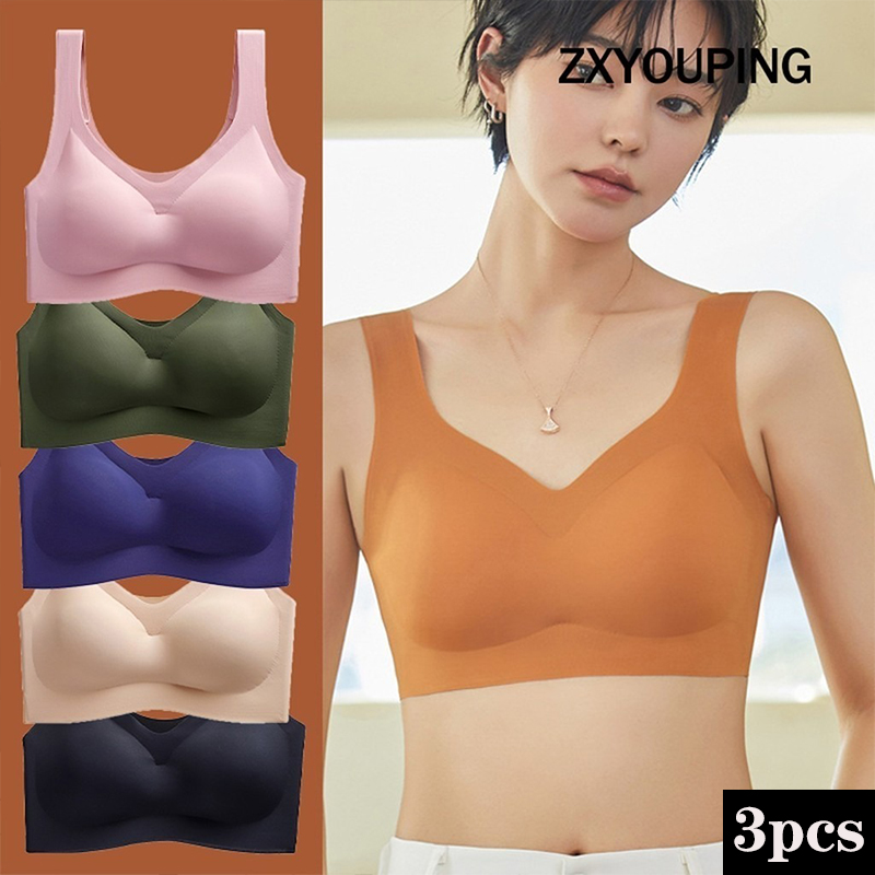 3PCS Sexy Sports Bra Seamless  - Full Coverage Bra recensione e prezzo