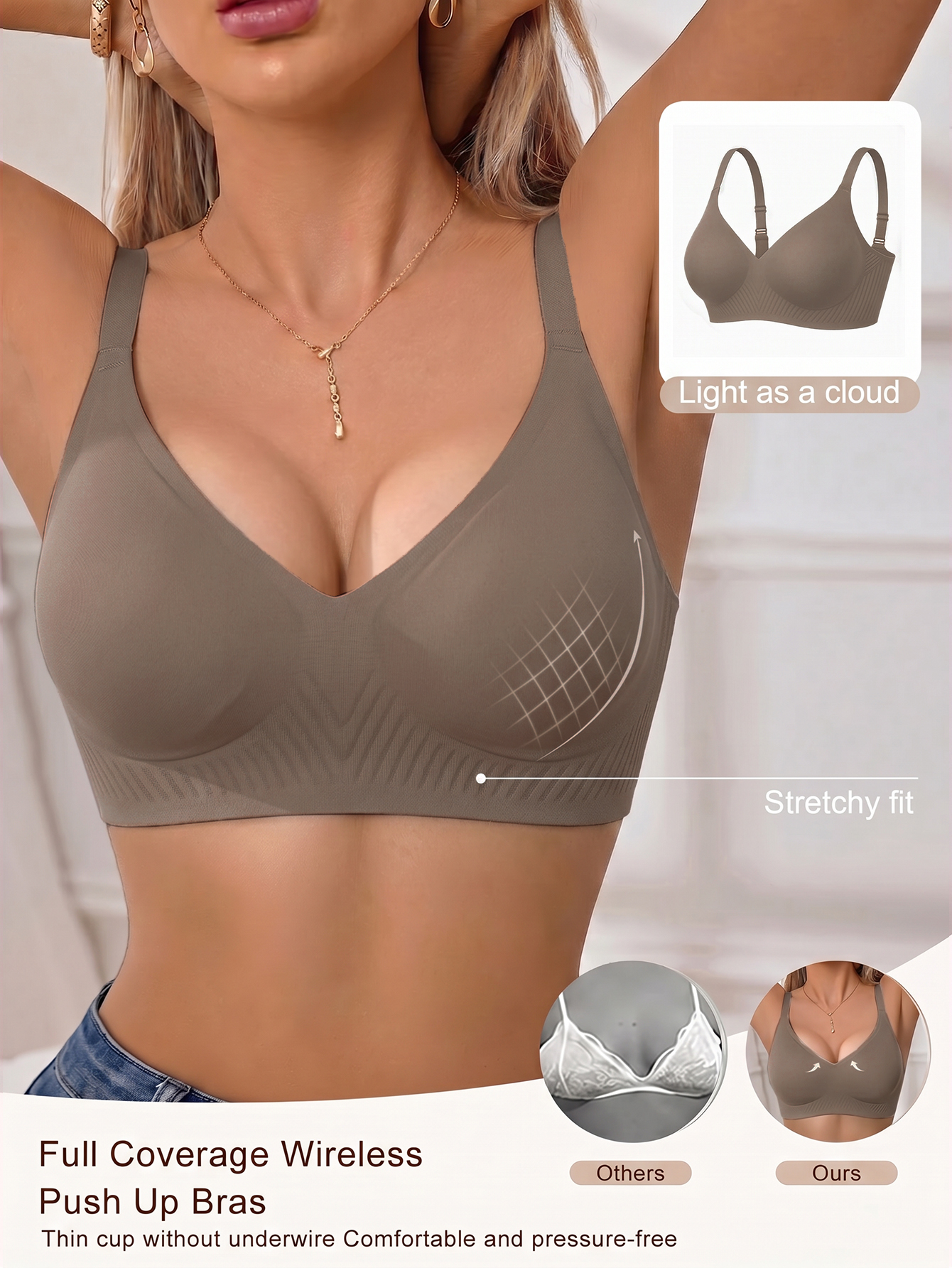 Full Coverage Push Up Jelly Su - Full Coverage Bra recensione e prezzo
