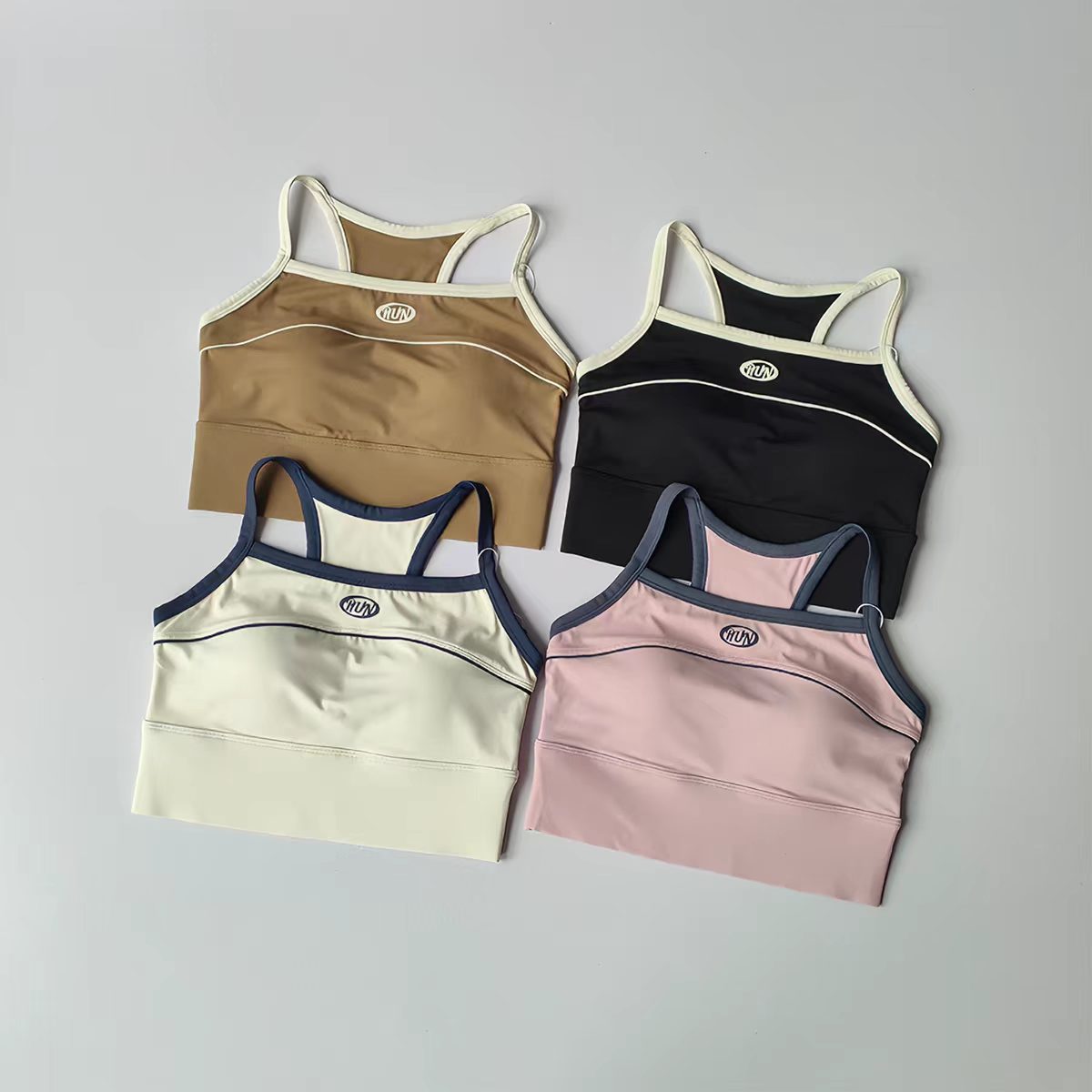 Women Color Block Sports Bra w - Minimizer Bra Women recensione e prezzo