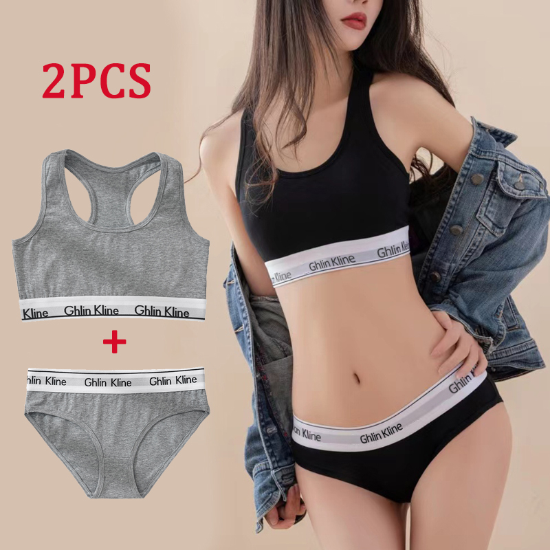 2PCS Ghlin Kline Underwear wit - T Shirt Bra Seamless recensione e prezzo