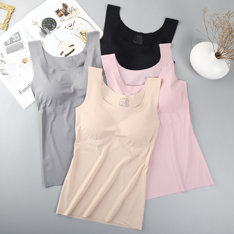 Ice Silk Wireless Push Up Tank - T Shirt Bra Seamless recensione e prezzo