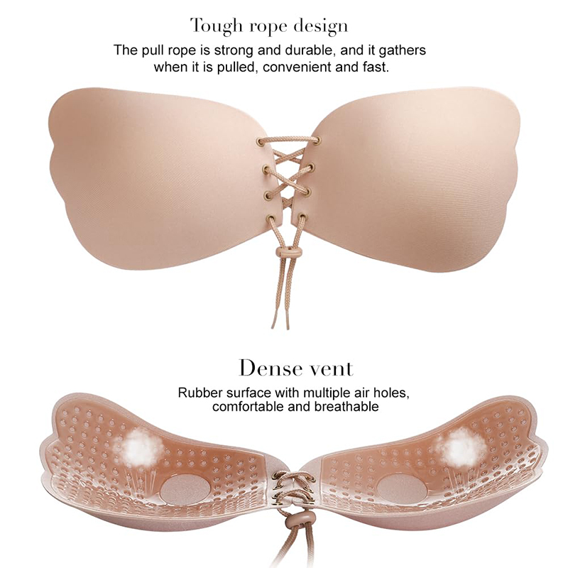 1/2 Pairs Women Summer Backles - Strapless Bra Adhesive recensione e prezzo