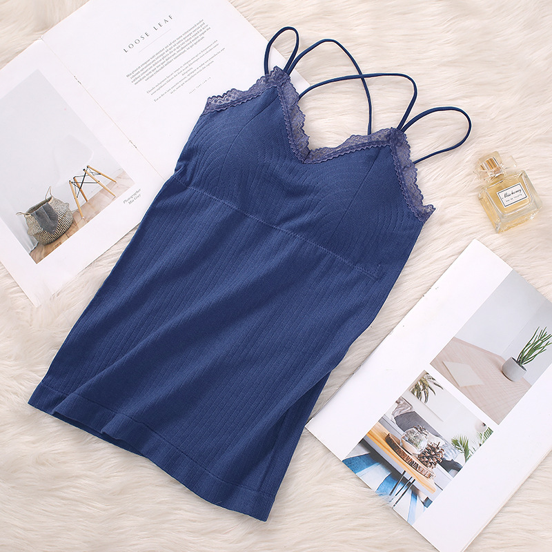 Women Padded Tank Top Seamless - T Shirt Bra Seamless recensione e prezzo