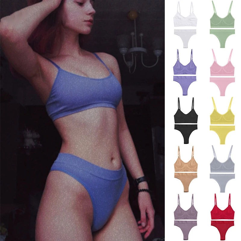 Women Bra Set Sexy Lingerie Fe - T Shirt Bra Seamless recensione e prezzo