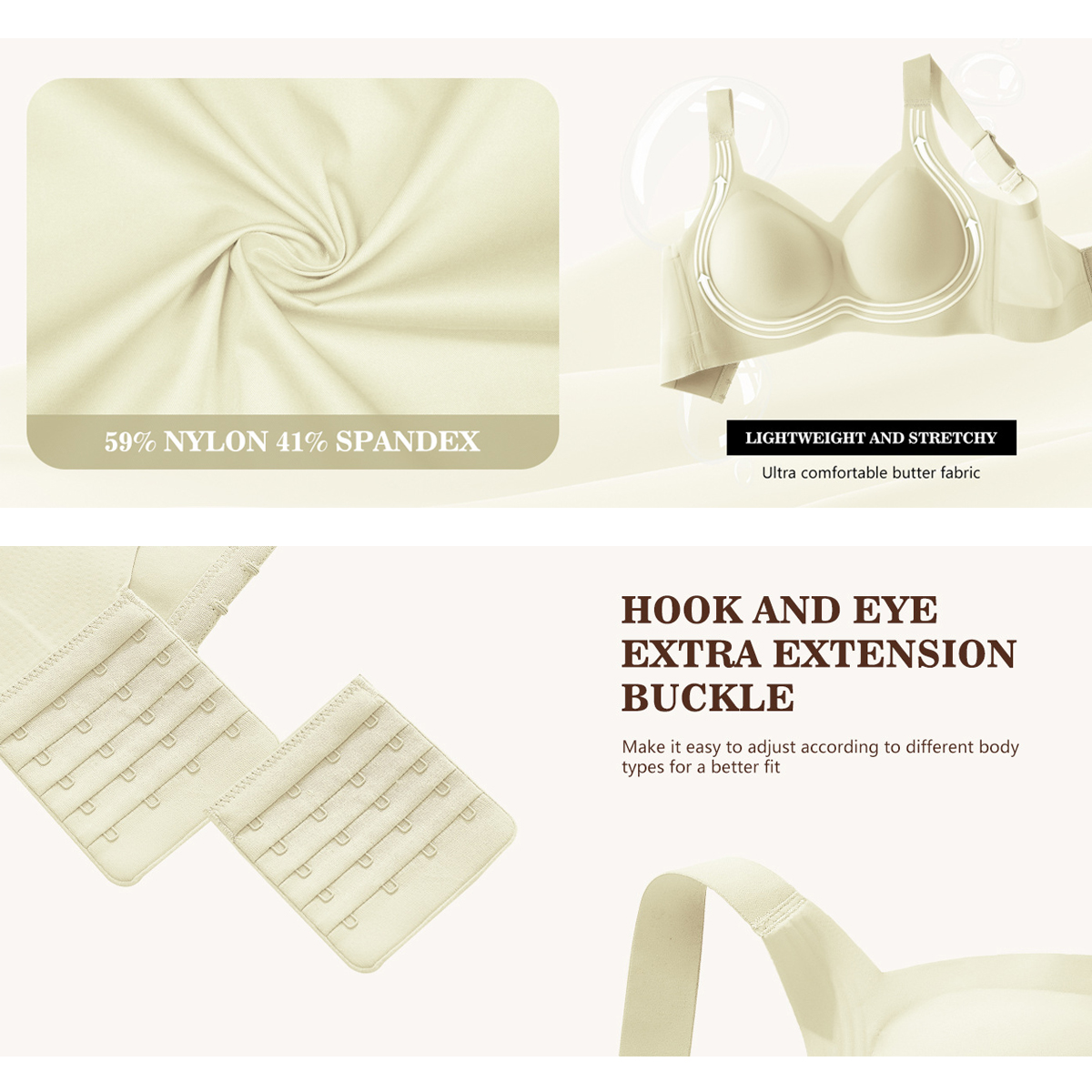 Women Wirefree Bras for Women  - Full Coverage Bra recensione e prezzo
