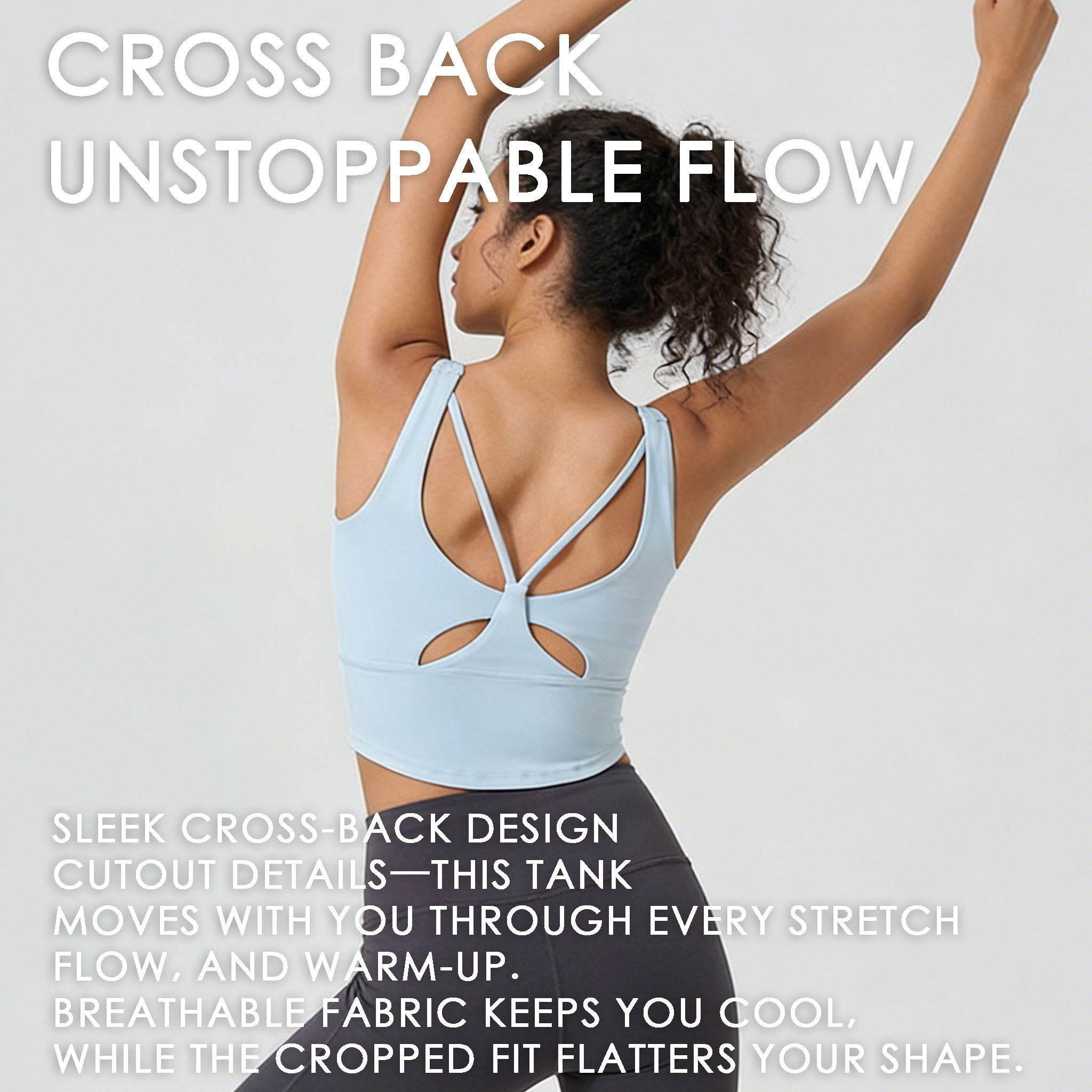Women's Fixed Cup Yoga Sports  - Sports Bra Racerback recensione e prezzo