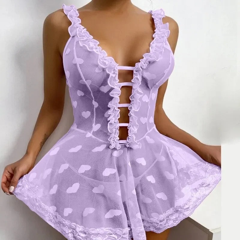 Nighty for Ladies Hot Romantic - Sheer Bra Lace recensione e prezzo