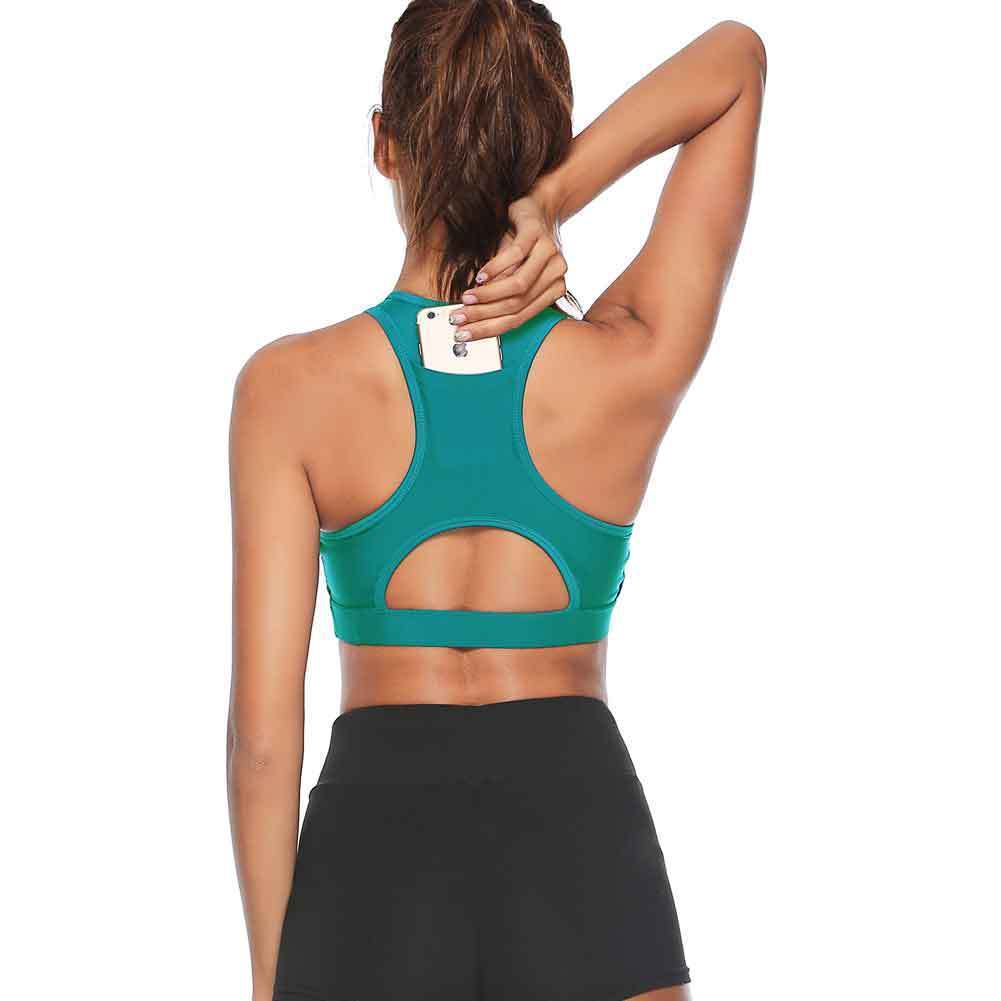 Women Workout Tank Top Gym Str - Underwire Bra Padded recensione e prezzo