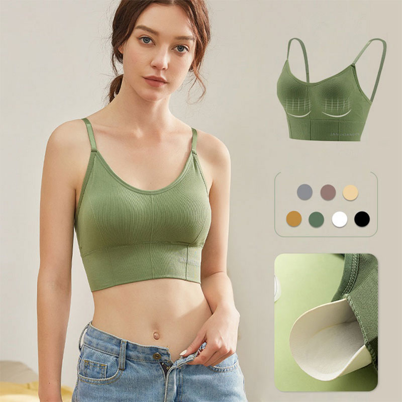 1PCS Adjustable Sports Bra wit - T Shirt Bra Seamless recensione e prezzo